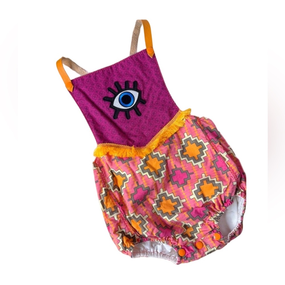 Liboosha Handmade Romper. Size 2/3t. Great Condition. HTF.